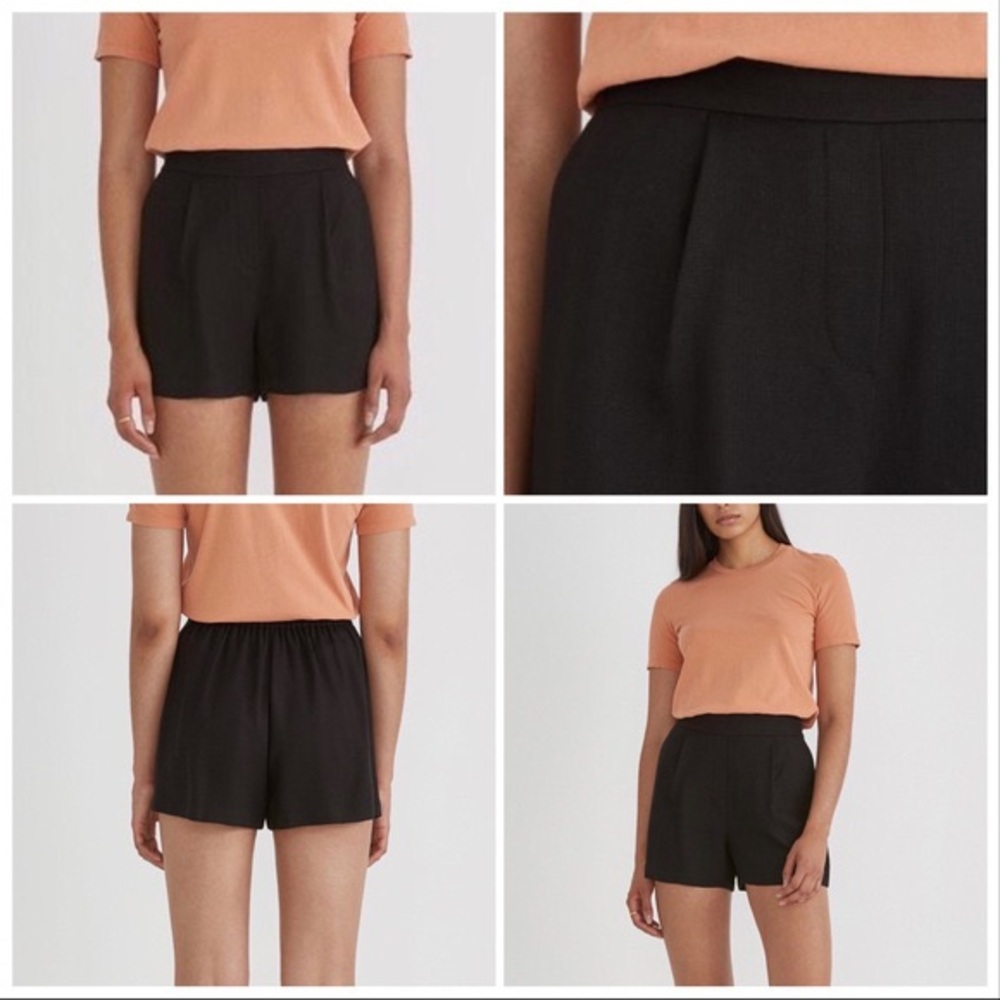 Frank & Oak Navy Pull on Shorts - New w/ Tags